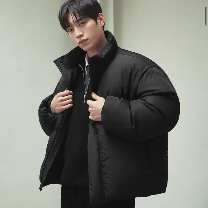 [SOLD OUT] 드로우핏 미니멀 덕다운 패딩