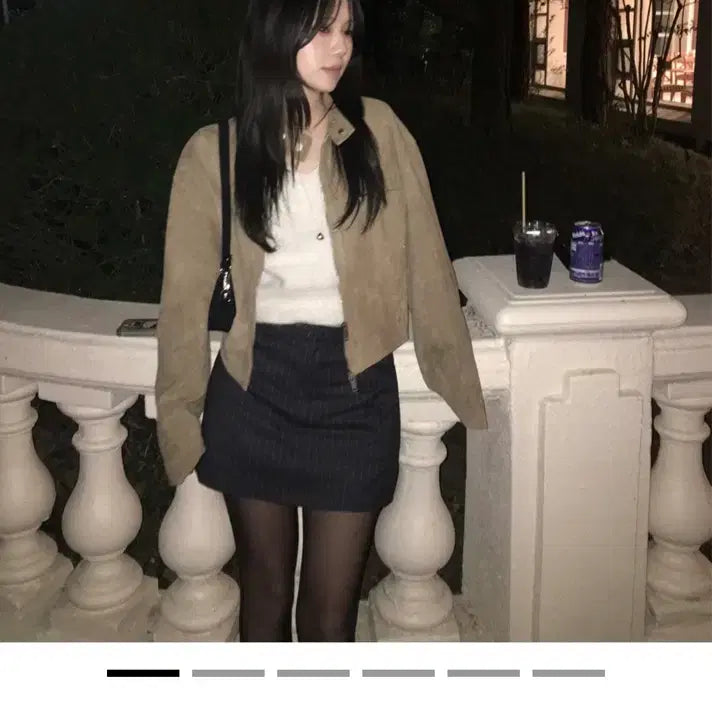 [BUNJANG] Our Cabinet Suede Jacket / 아워캐비넷 favorite suede jacket 스웨이드 자켓 코트