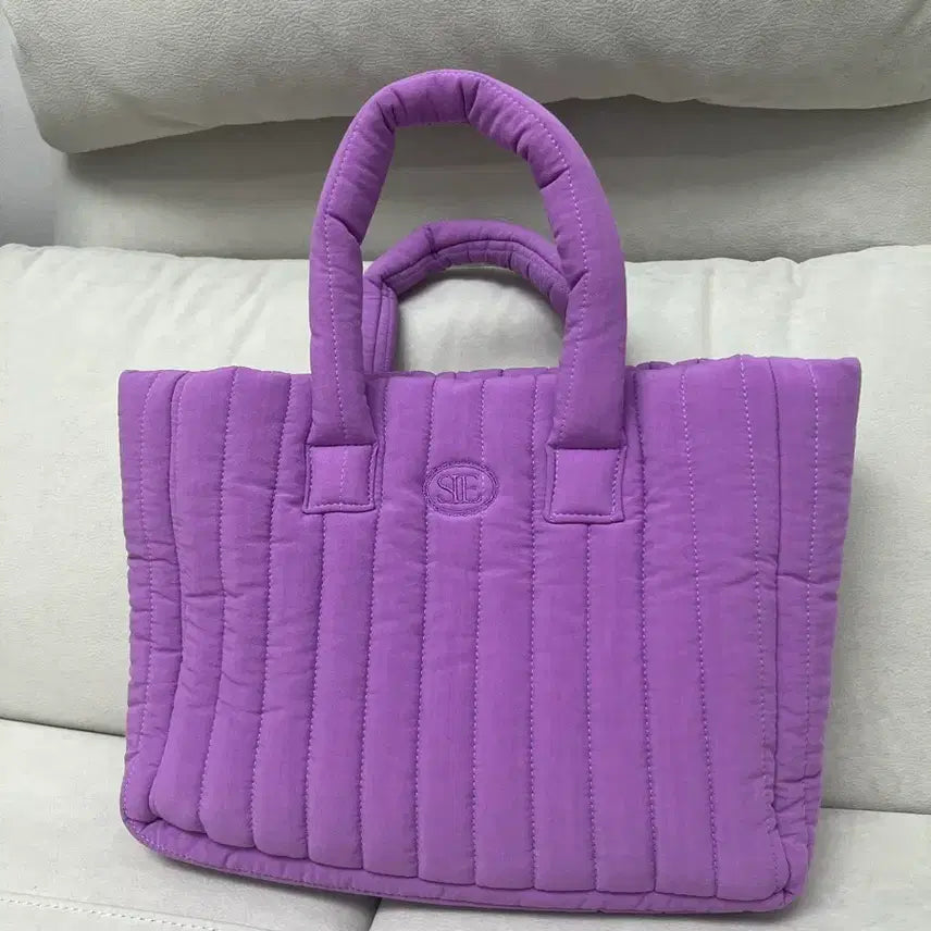 [BUNJANG] Sienne Padded Bag Purple (Magnetic) / 시엔느 패딩백 퍼플(자석)