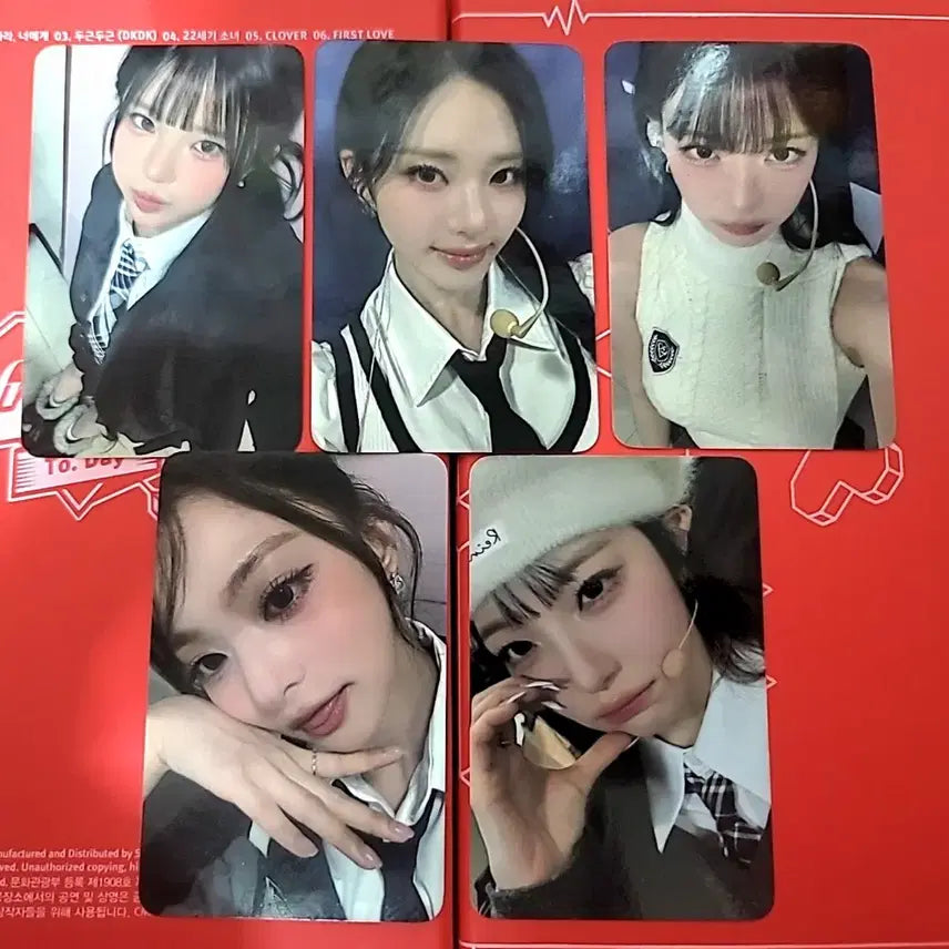 [BUNJANG] fromis_9 Encore Day 1 Entrance Photocard Bundle Set / 프로미스나인 앙콘 1일차 입장포카