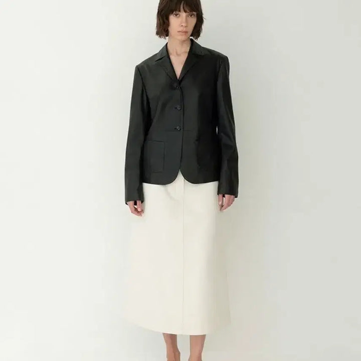 [BUNJANG] VARTIST Camille Leather Jacket / 바티스트 까미유 가죽 자켓 vartist camille jacket