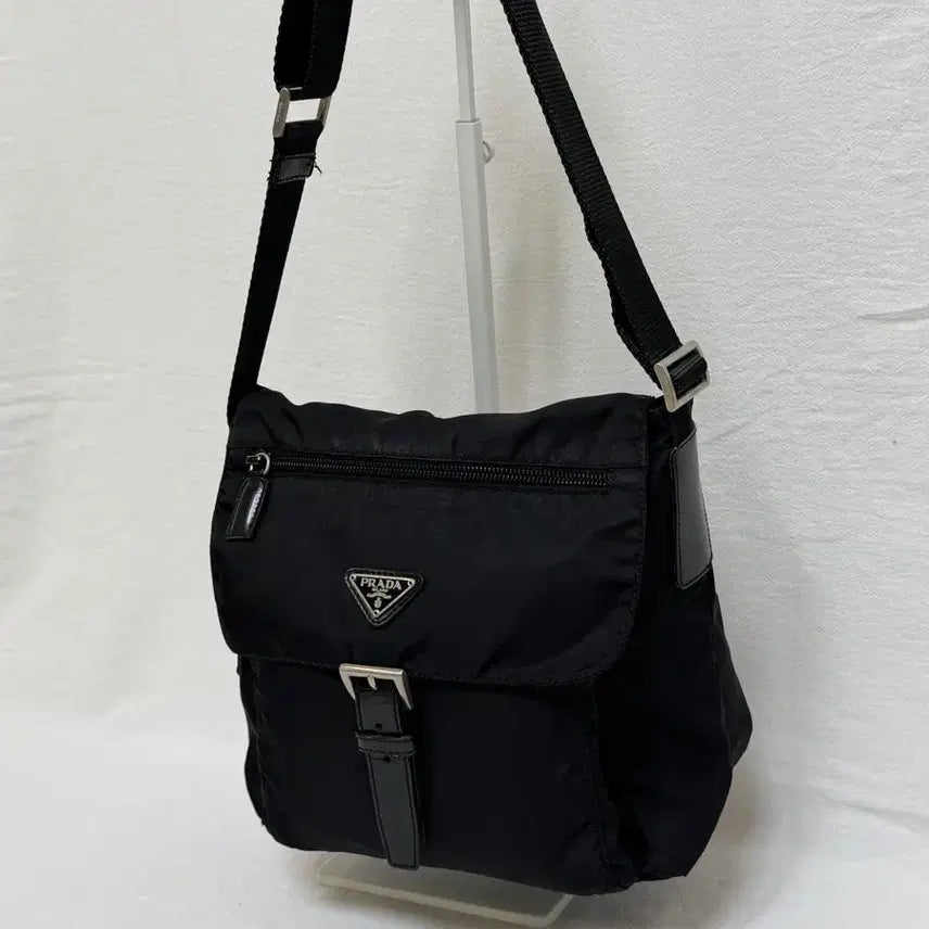 [BUNJANG] Prada Pocono Nylon Messenger Bag / 정품 프라다 포코노 나일론 메신저백 크로스백 숄더백 주우재백