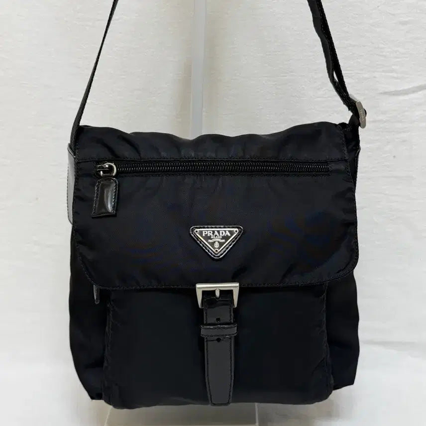 [BUNJANG] Prada Pocono Nylon Messenger Bag / 정품 프라다 포코노 나일론 메신저백 크로스백 숄더백 주우재백