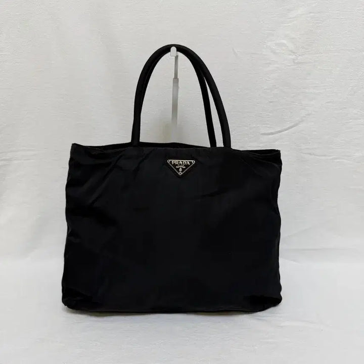 [BUNJANG] Prada Pocono Nylon Black Tote Bag / 정품 프라다 포코노 나일론 블랙 토트백 숄더백