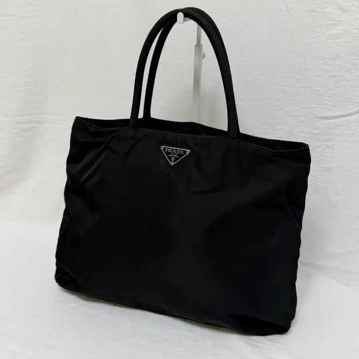 [BUNJANG] Prada Pocono Nylon Black Tote Bag Shoulder Bag / 정품 프라다 포코노 나일론 블랙 토트백 숄더백