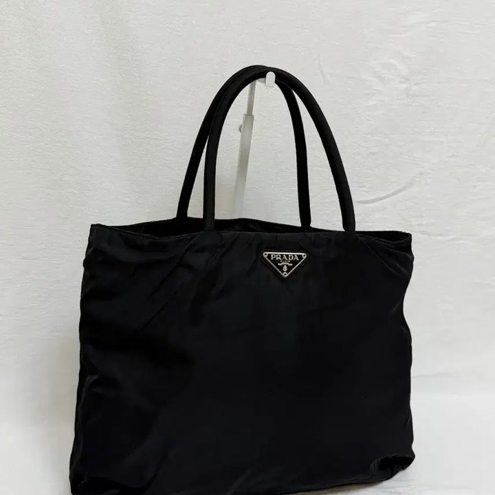 [BUNJANG] Prada Pocono Nylon Black Tote Bag / 정품 프라다 포코노 나일론 블랙 토트백 숄더백