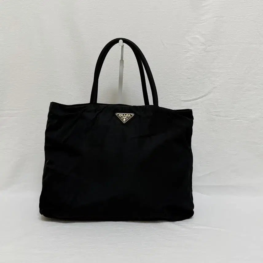 [BUNJANG] Prada Pocono Nylon Black Tote Bag / 정품 프라다 포코노 나일론 블랙 토트백 숄더백