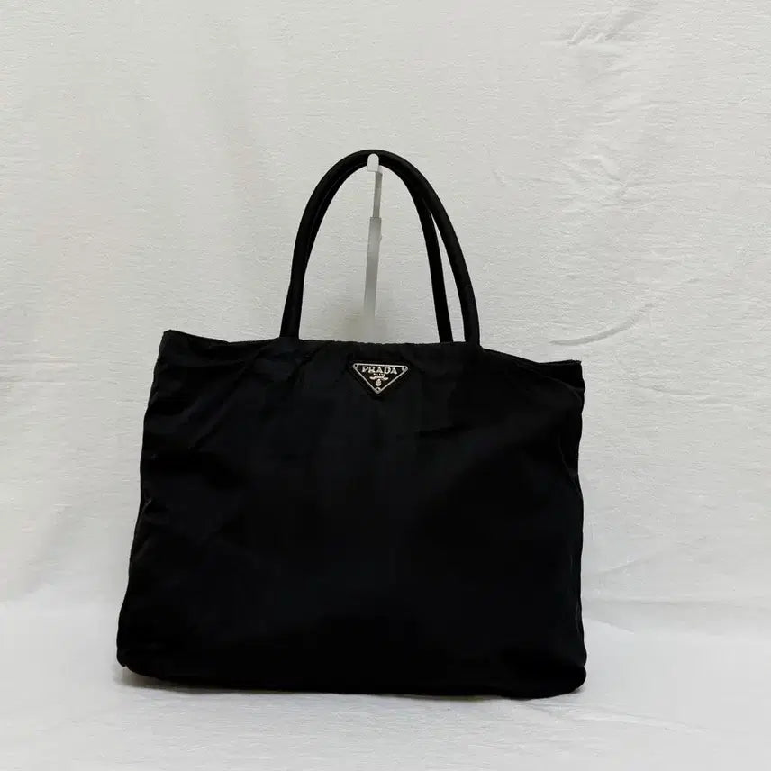 [BUNJANG] Prada Pocono Nylon Black Tote Bag / 정품 프라다 포코노 나일론 블랙 토트백 숄더백
