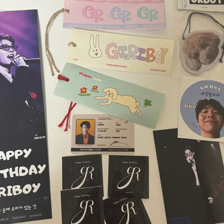 [BUNJANG] Giriboy Birthday Special POB / 기리보이 생카 특전