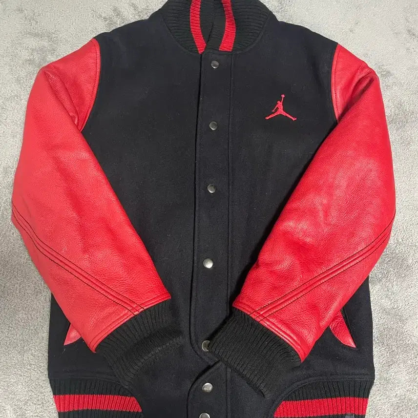 [BUNJANG] Jordan Jumpman Wool Leather Varsity Jacket / 조던 점프맨 울 레더 바시티 자켓 s