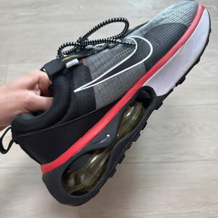 [BUNJANG] Nike Air Max 2021 Black Mystic Red (265) / 나이키 에어맥스 2021 블랙 미스틱 레드(265)