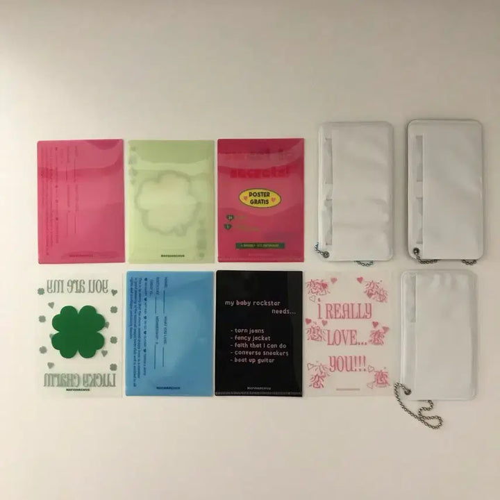 [BUNJANG] My Fave Archive Bundle Set Heart Mini Photo Holder / 일괄) 마페아 마이페이브아카이브 하트 증사홀더 악마 포카 엘자홀더