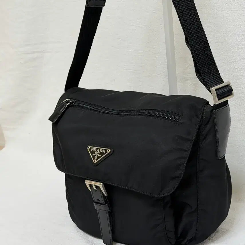 [BUNJANG] Prada Pocono Nylon Messenger Bag / 정품 프라다 포코노 나일론 메신저백 크로스백 숄더백 주우재백