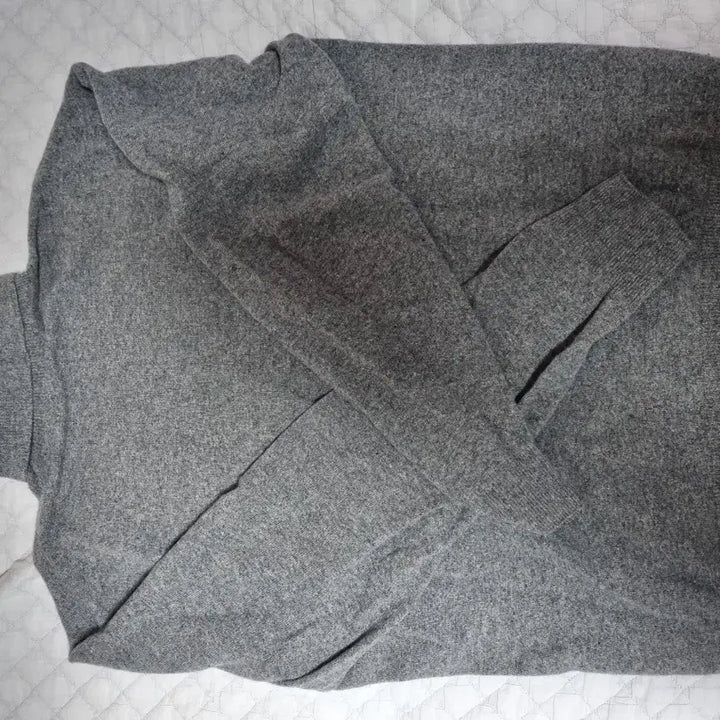 [BUNJANG] Steady&Everywhere Wool Cashmere Turtleneck Knit Gray / 스테디에브리웨어 울 캐시미어 터틀넥 니트 그레이 3사이즈