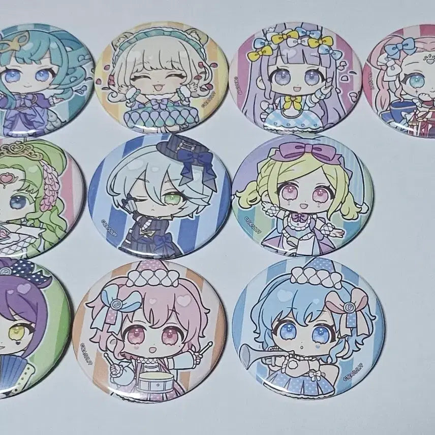[BUNJANG] PriPara Pretty Series Bundle Set Can Badges / [일괄 판매] 프리파라 프리티 시리즈 캔뱃지