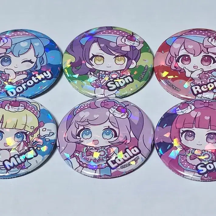 [BUNJANG] PriPara Pretty Series Bundle Set Can Badges / [일괄 판매] 프리파라 프리티 시리즈 캔뱃지