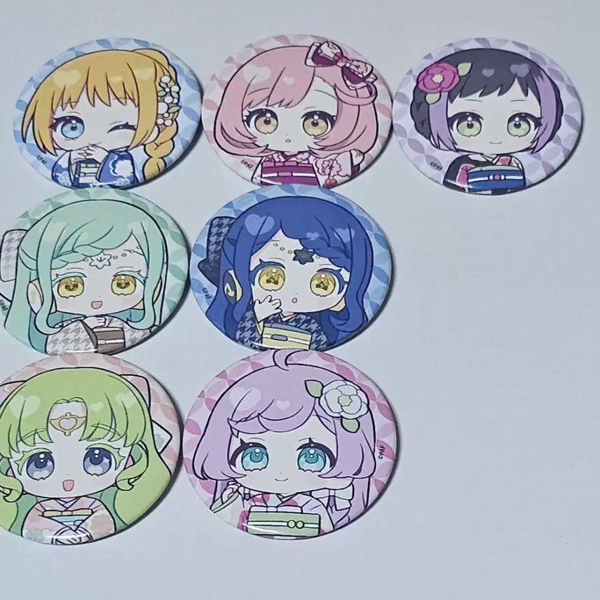 [BUNJANG] PriPara Pretty Series Bundle Set Can Badges / [일괄 판매] 프리파라 프리티 시리즈 캔뱃지