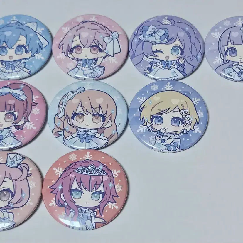 [BUNJANG] PriPara Pretty Series Bundle Set Can Badges / [일괄 판매] 프리파라 프리티 시리즈 캔뱃지