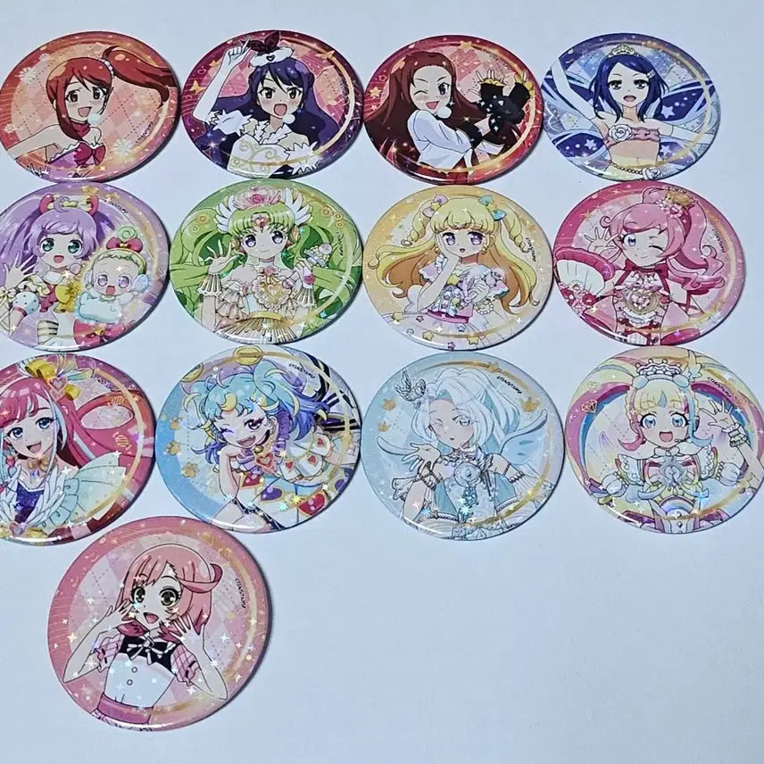 [BUNJANG] PriPara Pretty Series Bundle Set Can Badges / [일괄 판매] 프리파라 프리티 시리즈 캔뱃지