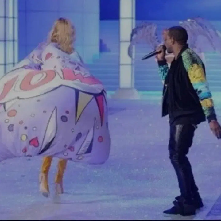 [BUNJANG] Versace x H&M Kanye West Velvet Star Jacket / 정품 베르사체 X H&M 칸예웨스트 벨벳 스타장 (한정판)