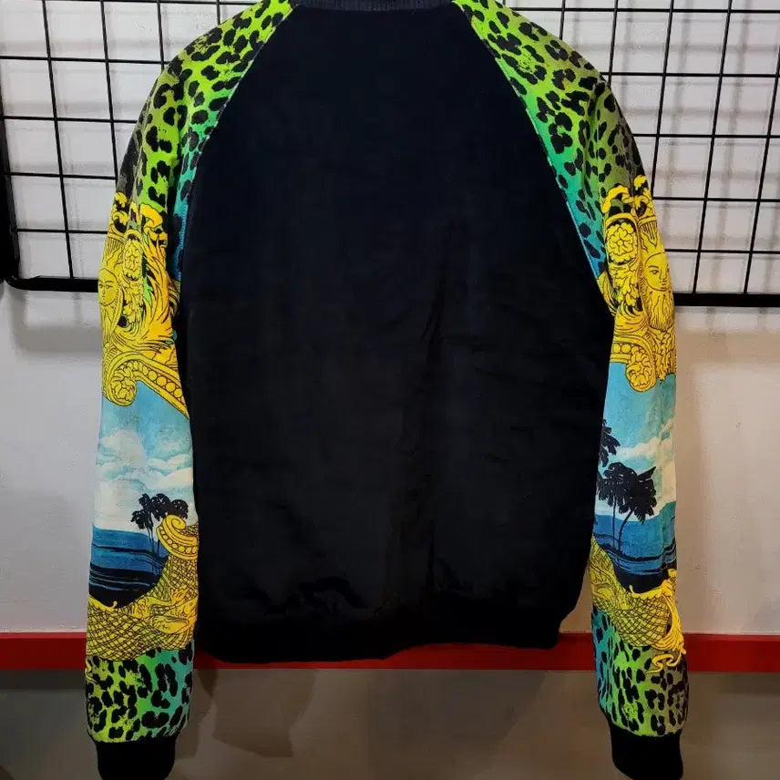 [BUNJANG] Versace x H&M Kanye West Velvet Star Jacket / 정품 베르사체 X H&M 칸예웨스트 벨벳 스타장 (한정판)