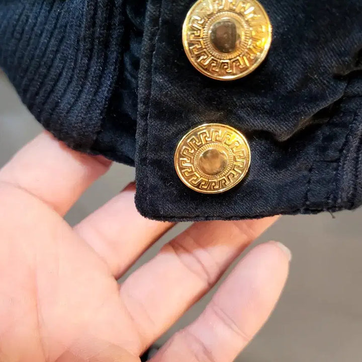 [BUNJANG] Versace x H&M Kanye West Velvet Star Jacket / 정품 베르사체 X H&M 칸예웨스트 벨벳 스타장 (한정판)