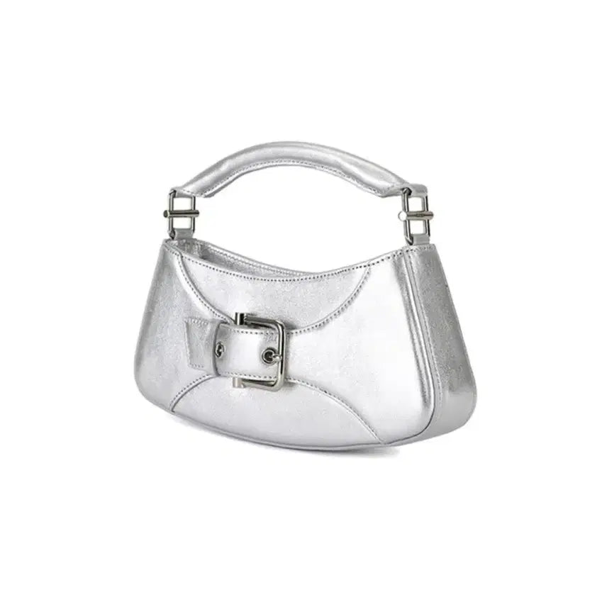 [BUNJANG] Osoi Belted Brocle Small Silver Bag / 오소이 가방 BELTED BROCLE SMALL 실버