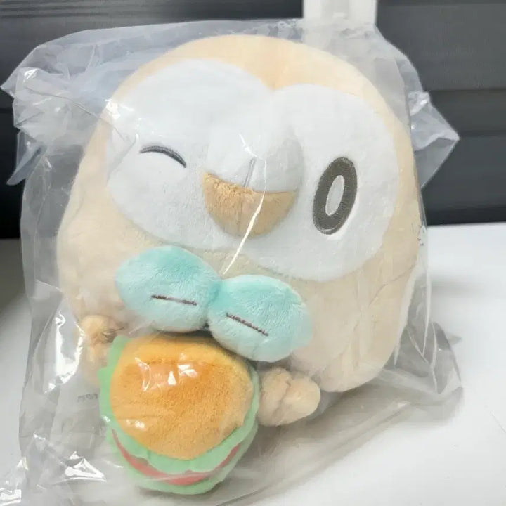 [BUNJANG] Pokemon Pocket Piece Rowlet Plushie / 택포 포켓몬 포켓피스 다이너 쿠지 C상 나몰빼미 인형