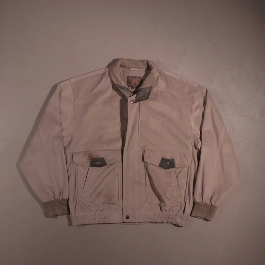 [BUNJANG] Vintage Japanese Velvet Blouson Jacket / 90s 일본빈티지 벨벳 블루종 자켓 C211