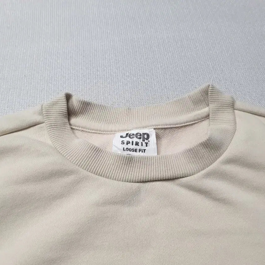 [BUNJANG] Jeep Teddy Bear Beige Sweatshirt / 지프 곰돌이 맨투맨 티셔츠 베이지 여성95
