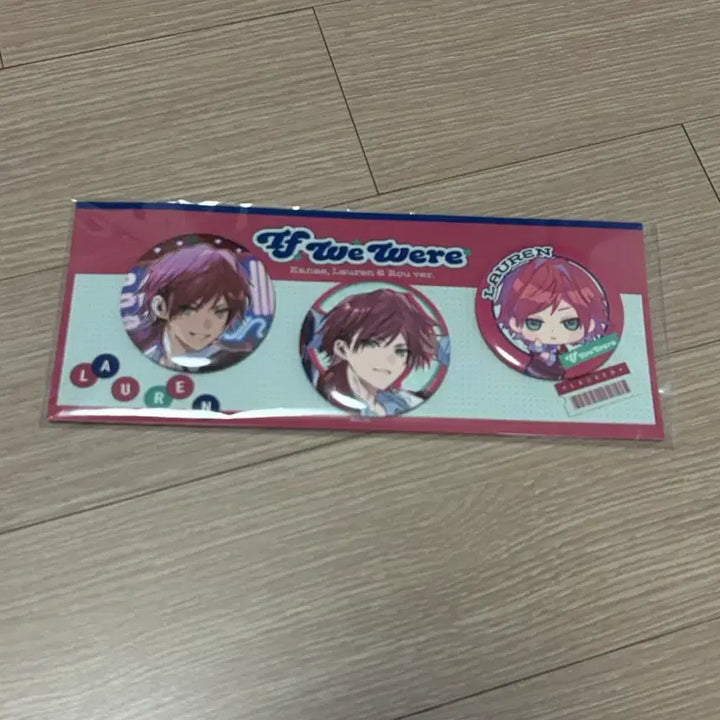 [BUNJANG] NIJISANJI If We Are Lauren Iroas Can Badge Set / 니지산지 이프위아 로렌 이로아스 캔뱃지 세트