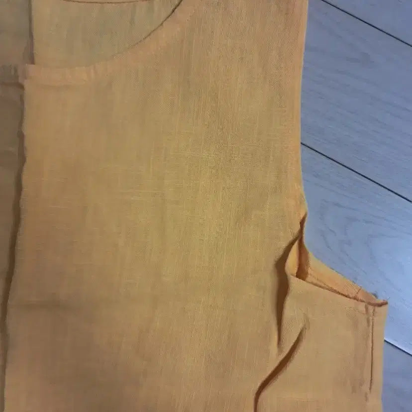 [BUNJANG] Yellow Ruffled Long Dress / 옐로우 캉캉 롱 원피스