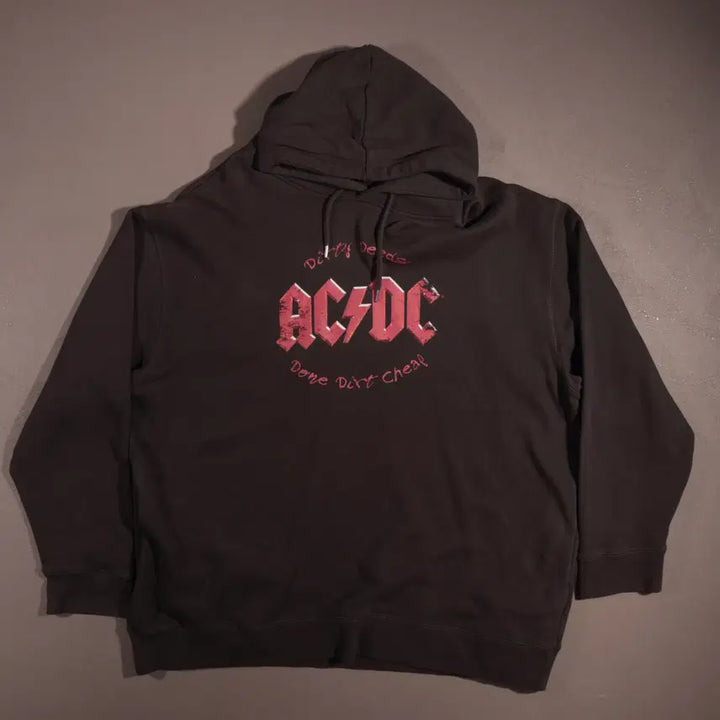 [BUNJANG] ACDC Vintage Printed Hoodie / 일본빈티지 ACDC 프린팅 후드티 C215