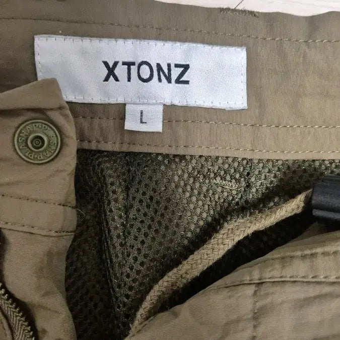 [BUNJANG] XTONZ Shirring Cargo Pants L / 엑스톤즈 셔링 카고 바지 L