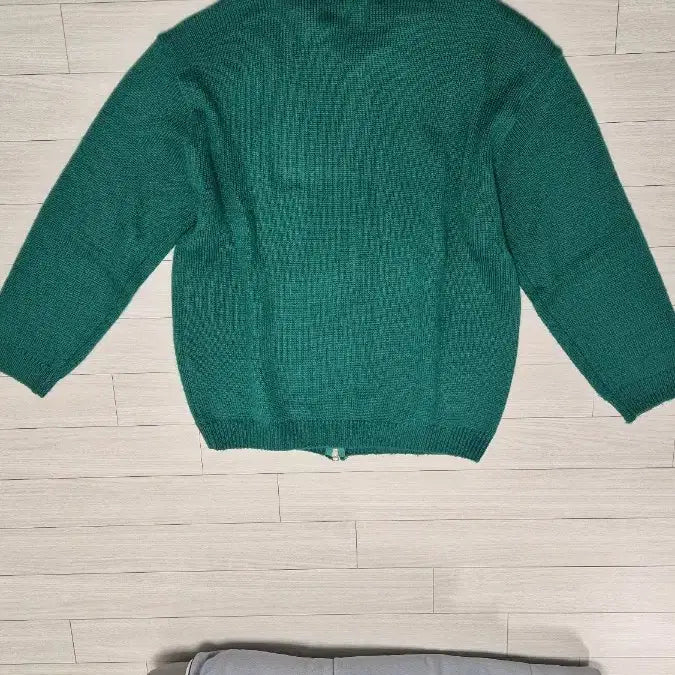 [BUNJANG] XTONZ Punching Knit Zip-up (L) / 엑스톤즈 펀칭 니트 집업 L