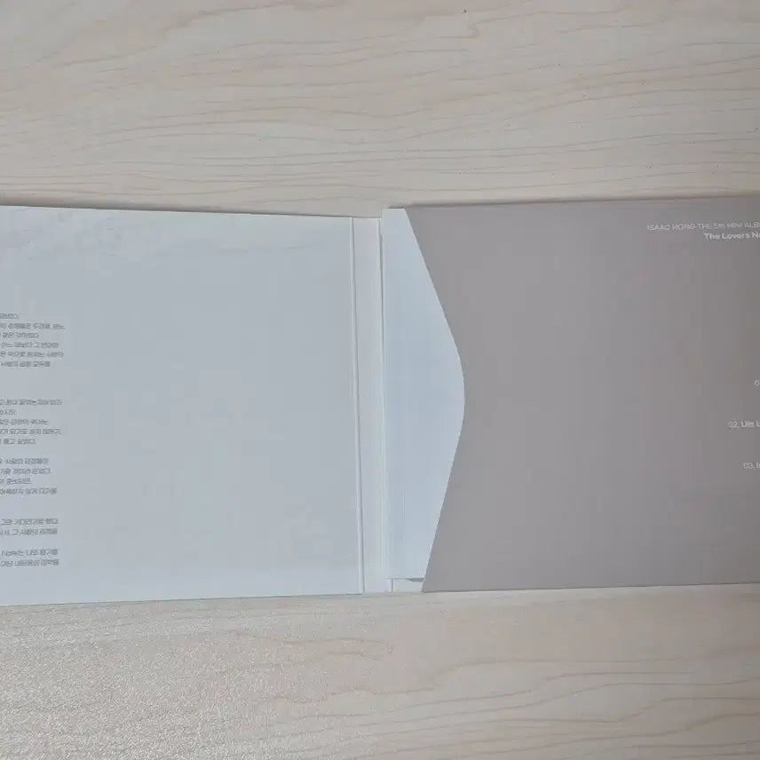 [BUNJANG] Hong Isaac The Lovers Note EP Album / 홍이삭 미니앨범(EP) 'The Lovers Note'