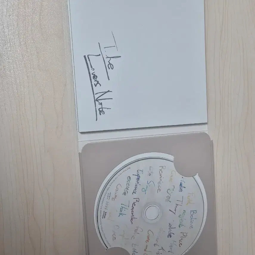 [BUNJANG] Hong Isaac The Lovers Note EP Album / 홍이삭 미니앨범(EP) 'The Lovers Note'