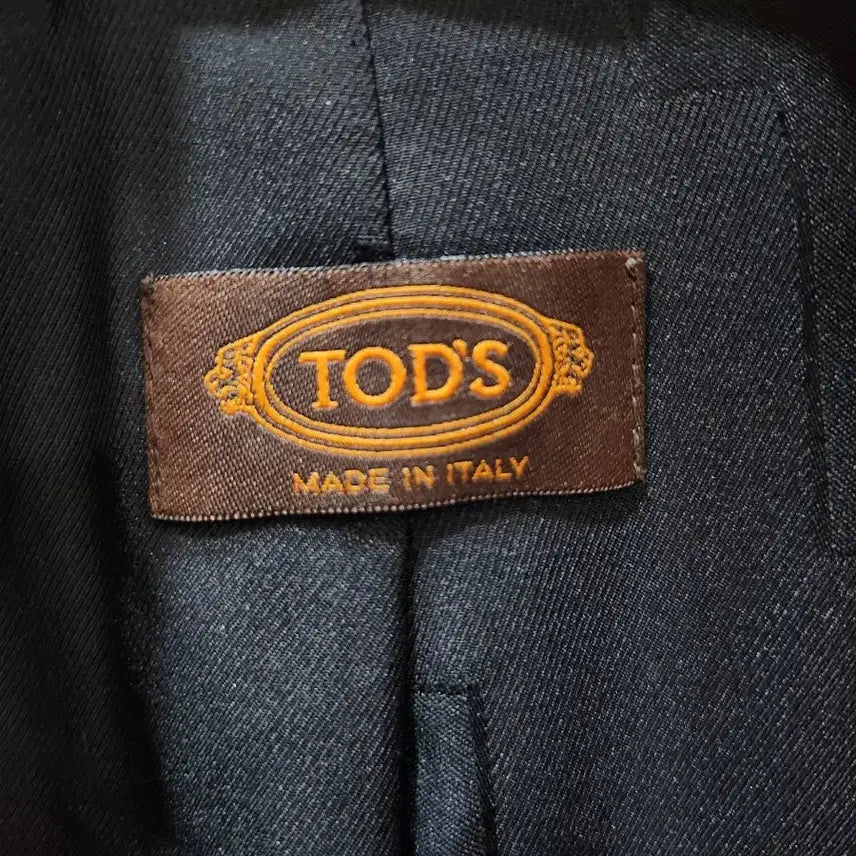 [BUNJANG] Tods Wool-Cashmere Leather Trim Women's Coat / (정품)토즈 울-캐시미어 가죽 트리밍 여성 코트