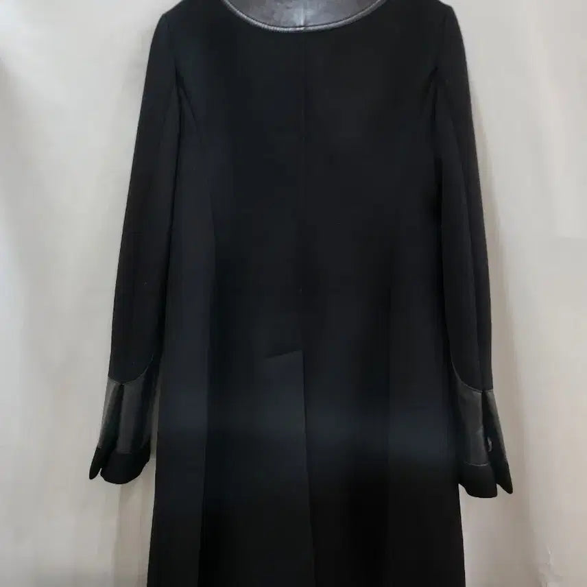 [BUNJANG] Tods Wool-Cashmere Leather Trim Women's Coat / (정품)토즈 울-캐시미어 가죽 트리밍 여성 코트