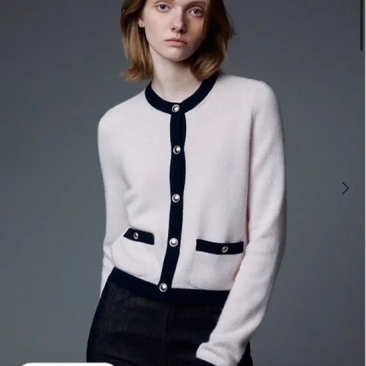 [BUNJANG] Sie Miel Trimming Wool Cardigan / [시에 sie] 미엘 트리밍 울 가디건_크림/M