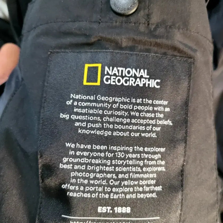 [BUNJANG] National Geographic Lightweight Padded Jacket / 정품 내셔널지오그래픽 경량패딩