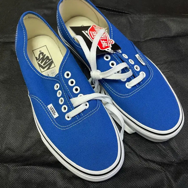 [BUNJANG] Vans Authentic Blue Sneakers / 반스 어센틱 블루 260 택달린 새상품 판매합니다!