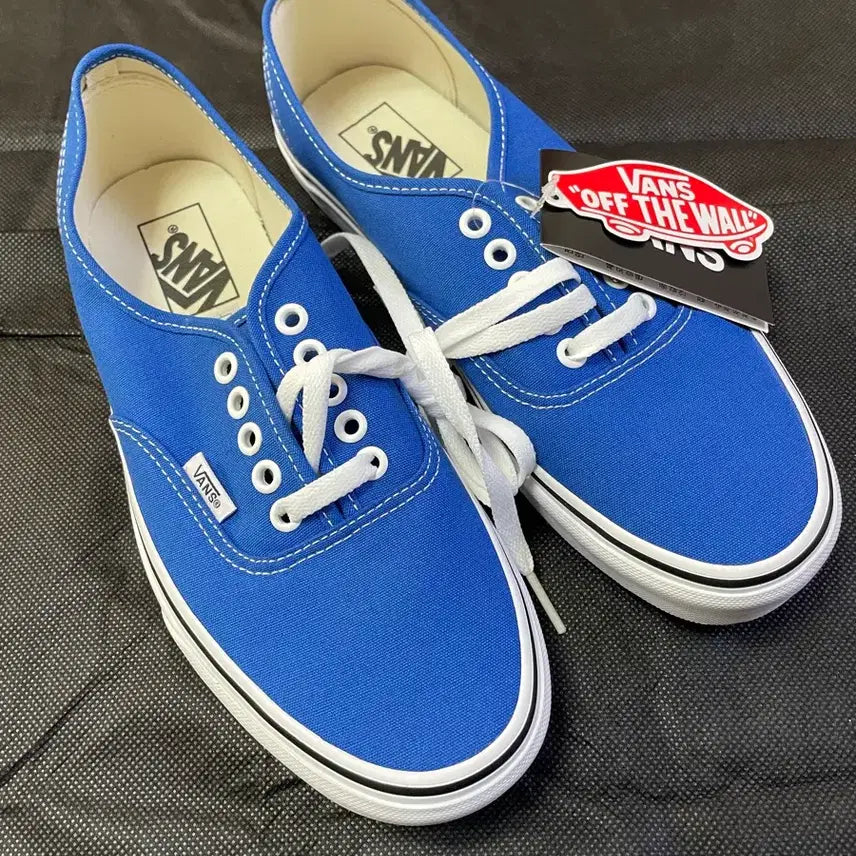 [BUNJANG] Vans Authentic Blue Sneakers / 반스 어센틱 블루 260 택달린 새상품 판매합니다!