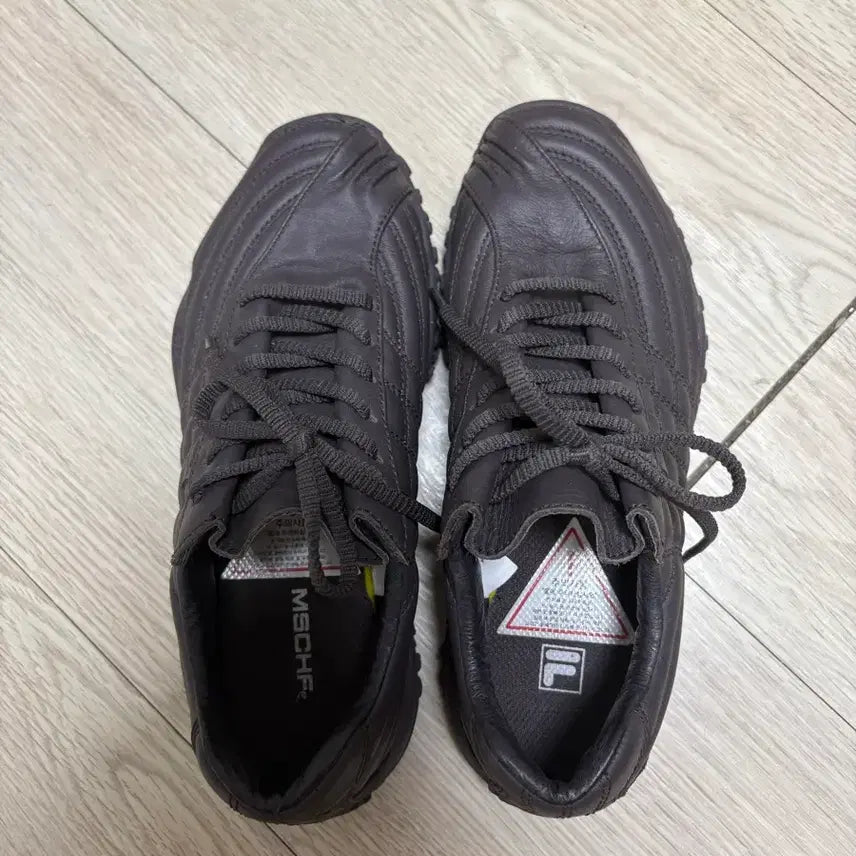 [BUNJANG] Fila Mischief Escapade LX Brown Sneakers / 휠라 미스치프 콜라보 에샤페 LX 브라운 230