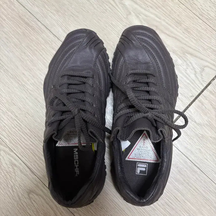 [BUNJANG] Fila Mischief Escapade LX Brown Sneakers / 휠라 미스치프 콜라보 에샤페 LX 브라운 230