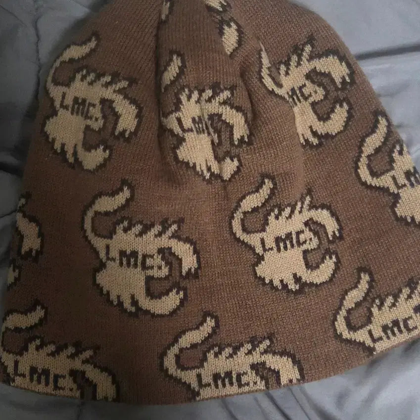 [BUNJANG] LMC Brown Scorpion Beanie / LMC 엘엠씨 브라운 전갈 비니