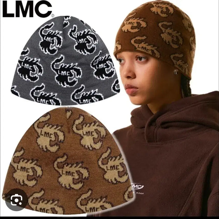 [BUNJANG] LMC Brown Scorpion Beanie / LMC 엘엠씨 브라운 전갈 비니