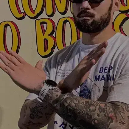 [BUNJANG] DKZ Deep M-Kay T-shirt (White, Size L) / 딥마카이 반팔티셔츠