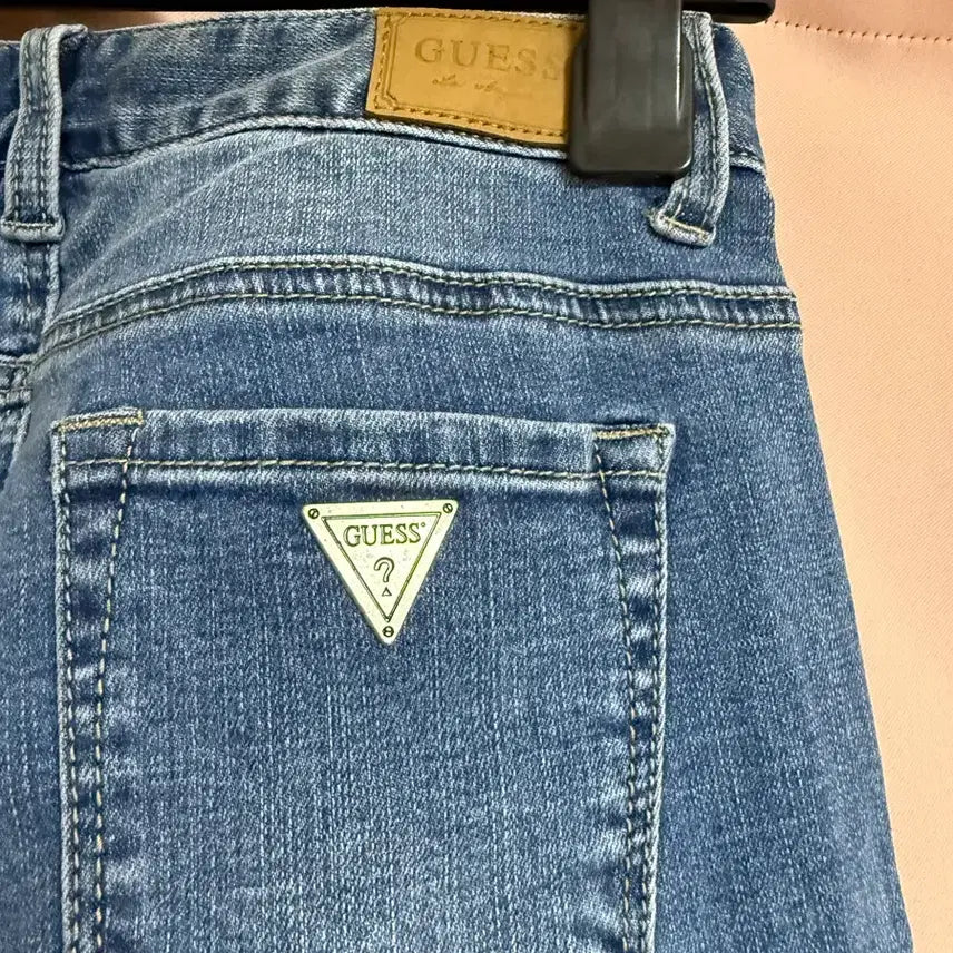 [BUNJANG] Guess Blue Washed Denim Jeans Size 28 / 게스 청바지 28
