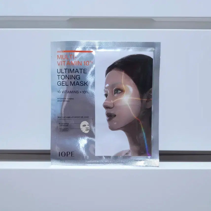 [BUNJANG] IOPE Multi Vitamin 10% Toning Gel Mask / 7매 아이오페 멀티비타민 10% 토닝 겔 마스크